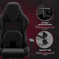 Chaise de jeu très vendue, chaise de PC OEM, chaise de jeu réglable, accoudoirs réglables 2D/3D, cuir PU pour les joueurs