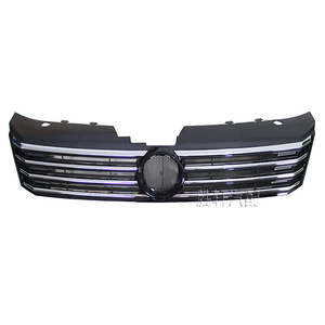 Parrilla Delantera para Volkswagen Passat B7, Negra Cromada, de Plástico ABS, para Modelos 2012-2015 - Product Image 1