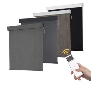 Persianas Enrollables Eléctricas Motorizadas SAMADHI, Persianas Enrollables Zebra Opacas para Ventanas de Hogar Inteligente, para Minoristas - Product Image 1