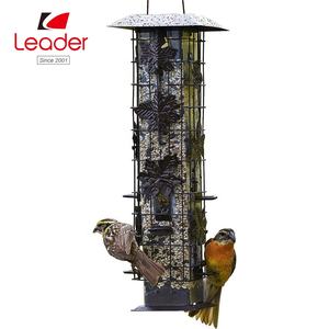 Tubo alimentatore per uccelli in metallo a 6 porte da 16 pollici - Product Image 3