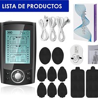 36 modes, 20 niveaux de force, double canaux pour soulager la douleur au dos, masseur électrique rechargeable TENS Machine