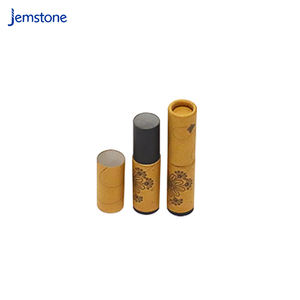 Tube en papier PET personnalisé pour rouge à lèvres, imprimé en quadrichromie, avec revêtement UV, biodégradable et écologique, OEM ODM - Product Image 6