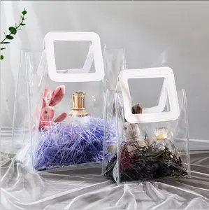 Sac à main Transparent en PVC, Souvenirs de mariage, de fête prénatale, d'anniversaire, cadeaux pour invités,