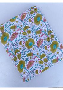 Material de Costura de Algodón Ecológico Estampado a Mano por Fabricante Indio, de Alta Resistencia, para Confección de Ropa y Manualidades - ¡Venta Caliente! - Product Image 4