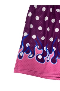 Shorts de basketball mi-longs unisexe sur mesure, style américain, pour l'été, en maille large, tendance, en soie glacée, taille élastique, tricotés - Product Image 4