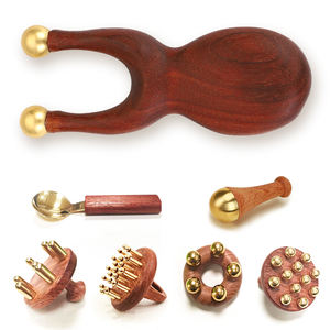 2025 Top prodotti promuove il flusso sanguigno e il massaggio profondo del cuoio capelluto con <span class=keywords><strong>Gua</strong></span> Sha pettine Set spazzola per massaggiatore viso per l'applicazione della testa - Product Image 5