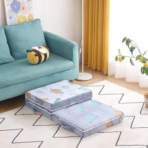 Giving Tree <b>Kids</b> Folding <b>Sofa</b> High Density Sponge Tatami Chair For Home Office Outdoor Use With Handle - Product Image 2