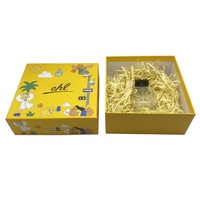 Logo imprimé haut de gamme personnalisé de luxe beauté maquillage ensemble de soins de la peau boîte-cadeau emballage cosmétique couverture ciel et terre boîte-cadeau