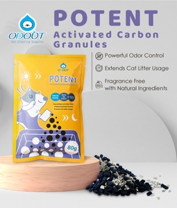 Contrôle des odeurs pour litière animale 80g, pour la sécurité des animaux et des humains, écologique, zéolite naturelle, sans parfum - Product Image 4