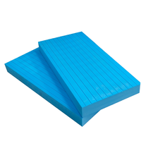 Panneau en mousse XPS bleu, matériau d'isolation thermique, mousse de polystyrène, fournisseur de polystyrène, personnalisable