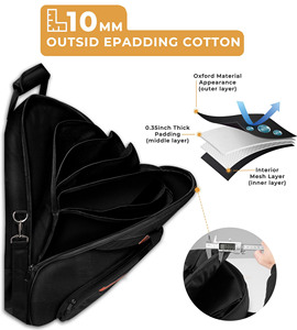 Muestra Gratuita de Bolsa JBK Portátil para Batería de 8 x 7 Pulgadas, Bolsa de Transporte para Instrumentos Musicales, Bolsa Portátil para Baquetas - Product Image 3