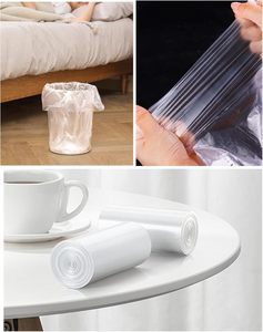 Thick Clear Heavy Duty Garbage Bags, 38 x 58 Inch Disposable Trash Can Liners, 100 <b>Pack</b> Ideal for Recycling, Kitchen, Contractor - Product Image 5