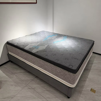 Matelas en mousse Euro Luxe Royal Confortable, compressé et enroulé, 7 zones, écologique, élastique, durable, pour chambre à coucher, épaisseur 36 cm