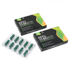 แคปซูลสารสกัดถั่วขาว Keto Blocker 10 เม็ด อาหารเสริมควบคุมน้ำหนักสำหรับผู้ใหญ่ที่มีคาร์โบไฮเดรตต่ำ - Product Image 1