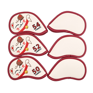 Fundas Protectoras para Palos <span class=keywords><strong>de</strong></span> <span class=keywords><strong>Golf</strong></span> Efunist Personalizadas, <span class=keywords><strong>de</strong></span> Cuero PU, Juego <span class=keywords><strong>de</strong></span> 6 Piezas, Impermeables, con Diseño <span class=keywords><strong>de</strong></span> Gato Adorable, Cierre <span class=keywords><strong>de</strong></span> Velcro - Product Image 5