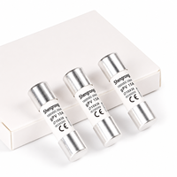 Fusible PV Cylindrique HRC 10x38mm Certifié TUV RoHS CE 1000V Basse Tension pour Stockage d'Énergie Solaire, Pièce de Rechange de Sécurité Contre les Surtensions
