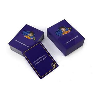 Führender Hersteller 22 Jahre Erfahrung einzigartige profession elle Familie Trink kartenspiel benutzer definierte spielen kostenlose Kochs piele für Kinder - Product Image 5