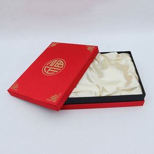 Black large square shape gift boxes packaging with pvc window
