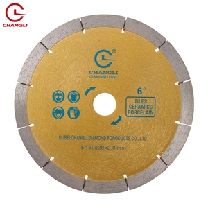 150mm Báo Chí nóng khô cắt kim cương lưỡi cưa cắt đĩa 6inch để cắt gạch men sứ - Product Image 2