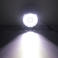 Nuevo Foco LED Redondo de 9 Pulgadas y 140W para 2026, Lente 4D IP67, 140 Vatios, 14700lm, Luz de Conducción Todoterreno para 4X4, SUV, ATV, UTV