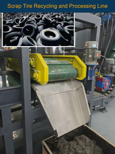 เครื่องตัดและอัดเม็ดยางเครื่องรีไซเคิลยางรถสำหรับการผลิตสายยาง - Product Image 5