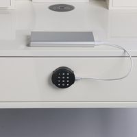 Serrure de meuble intelligente à code numérique sans clé avec poignée pour vestiaire