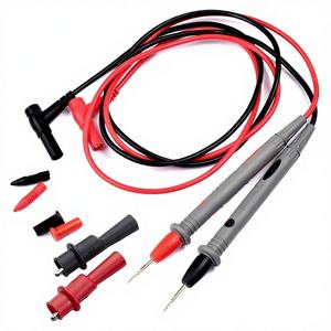 Cordons de Test universels 1000V 20A CAT III 1000V 10A Clips Crocodile Accessoires de connecteur de multimètre pour testeur de multimètre AC/DC - Product Image 1