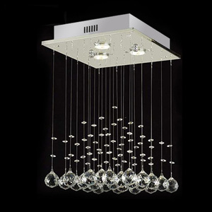 Candelabro LED de cristal K9 de lujo, accesorio de decoración interior de diseño europeo, Hotel, Villa, sala de estar - Product Image 3