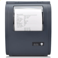 Imprimante d'étiquettes thermiques autocollantes à grande vitesse de 4 pouces (110 mm), imprimante d'étiquettes de bureau, imprimante thermique