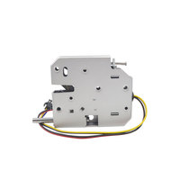 Serrure Électromagnétique Pratique 5V/12V/24V pour Contrôle d'Accès, Verrou Électronique pour Armoire, Tiroir et Porte