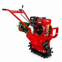 Cultivateur de sol pour petite ferme agricole et jardin, motoculteur 170F/7HP, semoir à maïs, charrue réversible, machine de culture