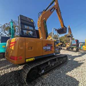 Pelleteuse sur chenilles d'occasion Digger SANY 155C de haute qualité Pelleteuse d'occasion SANY fabriquée en Chine à vendre - Product Image 1