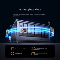 Processeur NAS 4 cœurs Pro 6 baies Intel E-2124G avec SSD 8 Go DDR4 128 Go 4x10GbE 2 M.2 NVMe USB 8K Stock de stockage en réseau vidéo