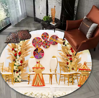 Vente flash Tapis personnalisé avec n'importe quel logo, design floral traditionnel éthiopien pour la décoration Habesha