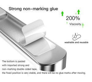 Targa Temporanea per Parcheggio Auto in Lega di Zinco con Numero di Notifica per Telefono Cellulare - Product Image 5