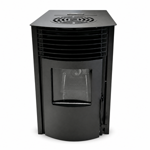 Poêle à granulés commercial Fangran 80B 12 kW, chauffage par air en armoire haute pour restaurant et vitrine 110 m² - Product Image 2