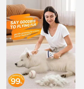 NOUVEAU Produit Brosse à vapeur pour animaux de compagnie Peigne de massage des cheveux auto-nettoyant Brosse de toilettage à vapeur électrique - Product Image 4