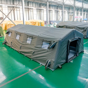 Custom professionale grande tenda di soccorso gonfiabile in tela rifugio di sicurezza per rifugio per rifugiati di soccorso medico di emergenza all'aperto - Product Image 6