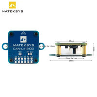 MATEKSYS-Magnetómetro CAN RM3100 para Avión Teledirigido, Protocolo CAN para Modelo de Avión RC, Piezas de Bricolaje, AP_PERIPH,