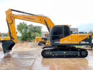 รถขุดมือสอง Hyundai Re220LC-9s รถตักดินแบบตีนตะขาบ Hyundai 220LC-9S 220-9S 220-9 220 215 225 อุปกรณ์ก่อสร้าง - Product Image 4