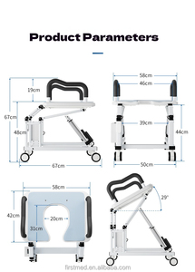 Ghế ngồi nhà vệ sinh nâng điện mới cho người cao tuổi có đỡ biceps năm 2025 - Cỗ nâng bồn tắm với việc lắp ráp không cần dụng cụ - Product Image 6