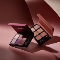 Boîte en carton vide cosmétique de haute qualité personnalisée magnétique avec miroir palette de maquillage fard à paupières boîte en papier
