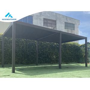 <span class=keywords><strong>Pergola</strong></span> d'extérieur en aluminium motorisé, plage, jardin, cadre en vinyle, étanche - Product Image 6