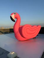 Ballon animal perroquet gonflable oiseau volant avec éclairage coloré