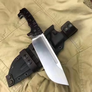 Cuchillo Táctico de Supervivencia Personalizable OEM ML de Hoja Fija con Punta Caída, Acero Inoxidable, Mango de Craton, para Caza, Bricolaje y Uso Industrial - Product Image 2