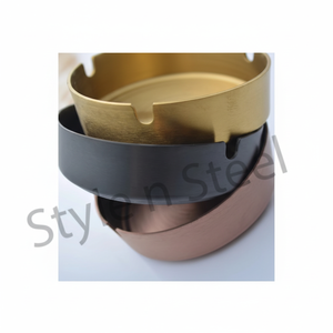 Cenicero Aristo Cenicero con diferentes colores Cenicero resistente al calor de acero inoxidable - Product Image 1