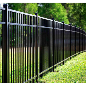Galvanized Garden Fence Metal <strong>Fencing</strong> Panel Decorative <strong>Border</strong> Fence for Yard Patio Garden - Product Image 4