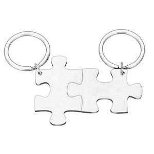 Llavero de Acero Inoxidable de Lujo en Blanco para Venta al por Mayor, Impermeable, Ligero, con Impresión Digital de Logotipo, Anillo Metálico para Llaves, Tendencia de Moda - Product Image 6