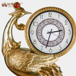 Orologi da Terra Moderni in Resina, Ornamenti a Forma di Fenice, Decorazioni di Lusso Artigianali - Product Image 5