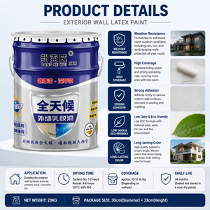 Pintura de Látex para Exteriores, Bajo Olor, Fácil Aplicación - Product Image 4